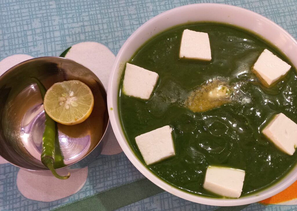 Creamy Palak Paneer Recipe