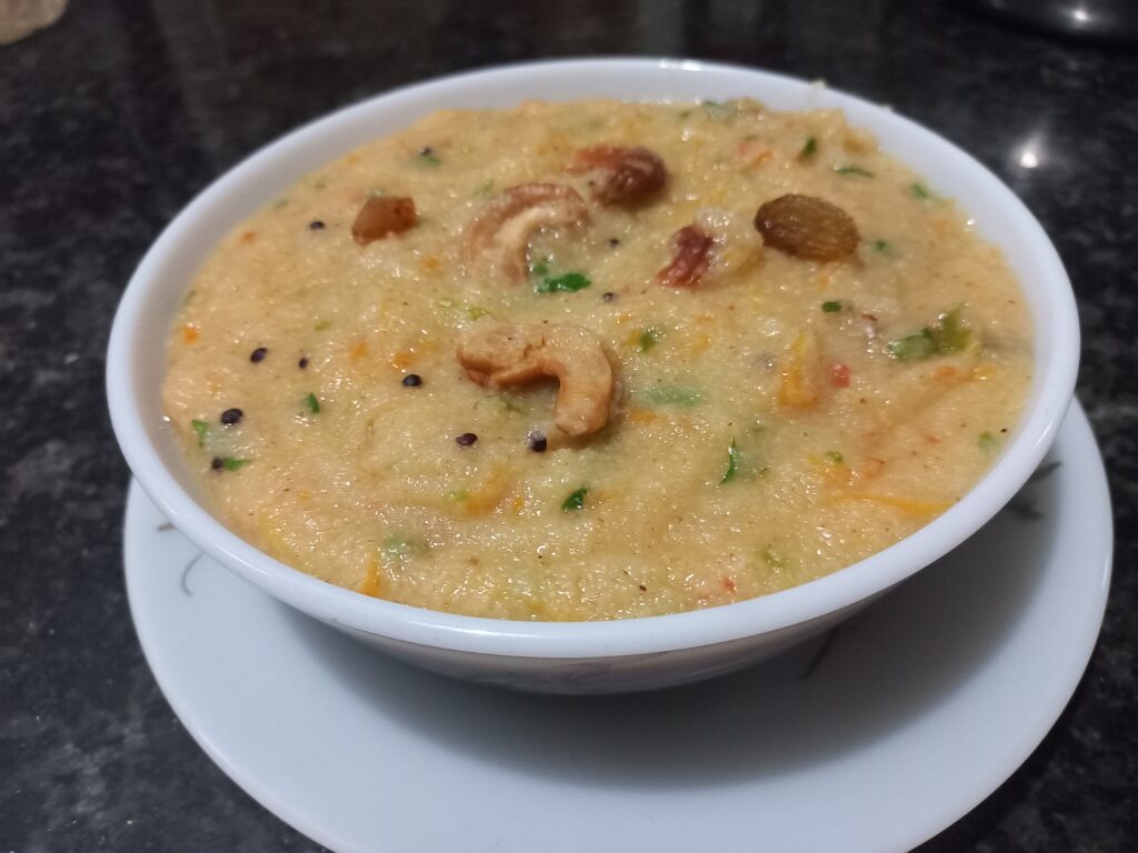 Delicious Upma Recipe