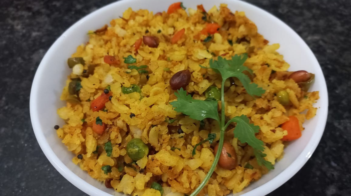 Nutritious Vegetable Poha Recipe