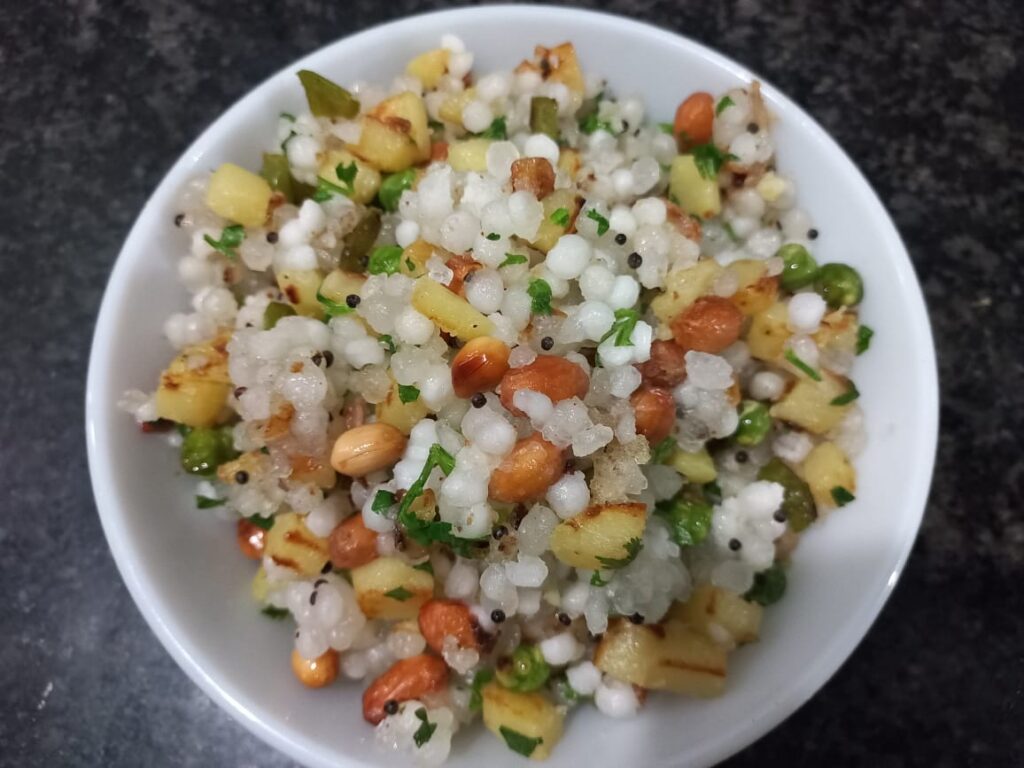 Sago Khichdi with Vegetables