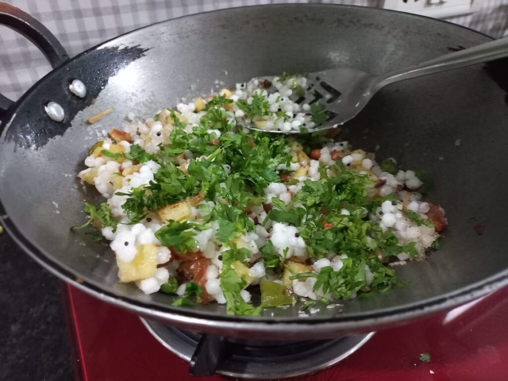 Sago Khichdi with Vegetables