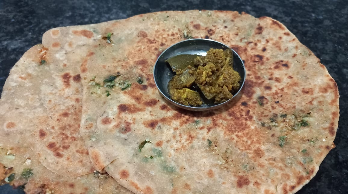 Paushtik karara Gobhi Paratha Best Recipe