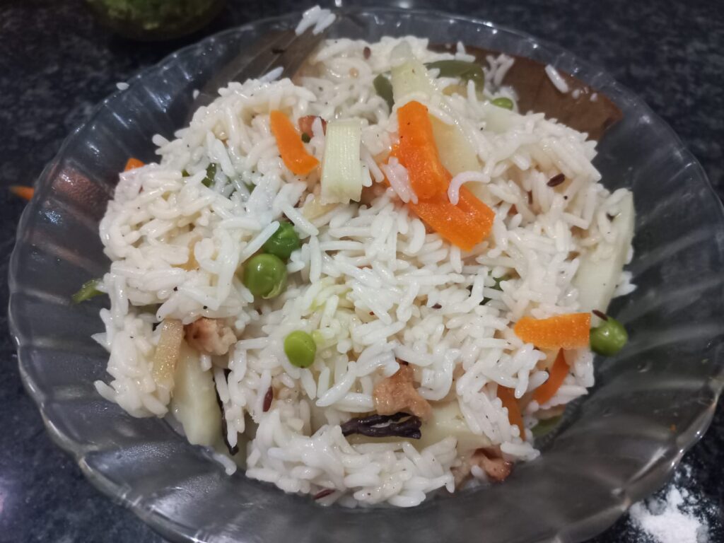 Vegetable Pulav Recipe