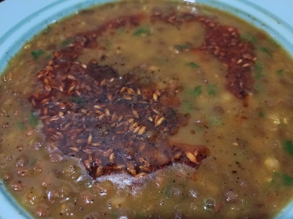 Khatti Meethi Kali Masur Dal Best Recipe