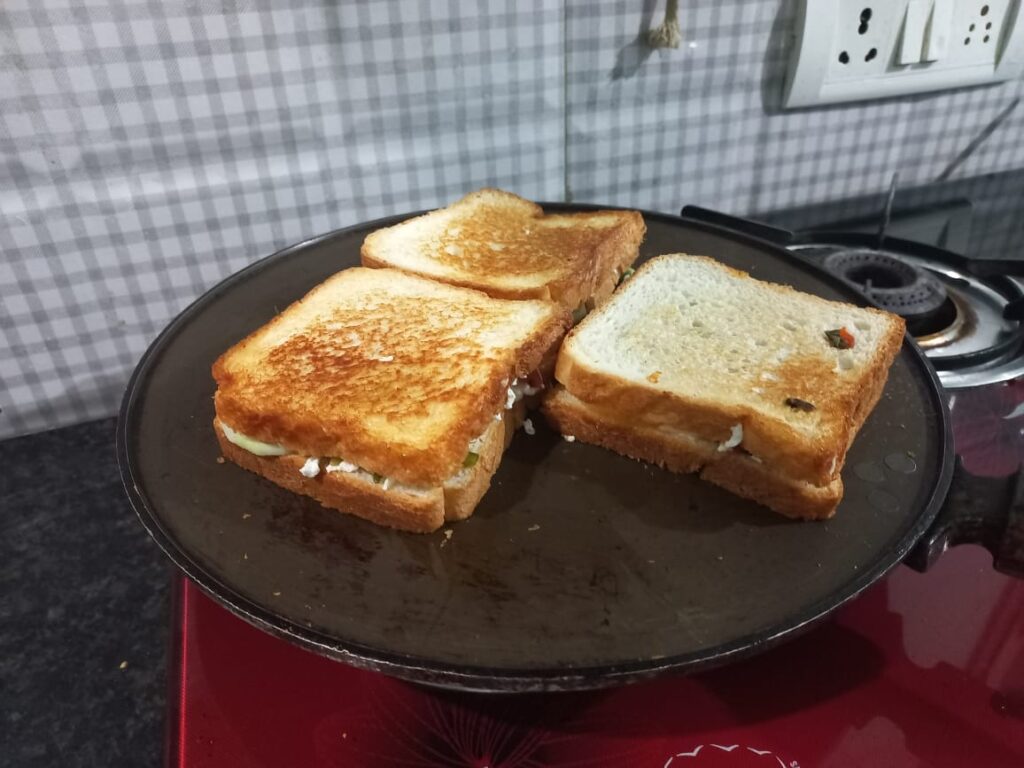 Crispy Tawa Sandwich Best Recipe