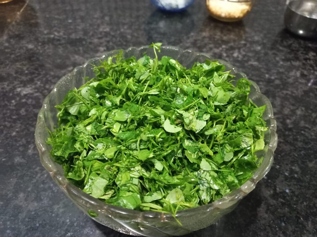 Methi Paneer Bhooji Best Recipe