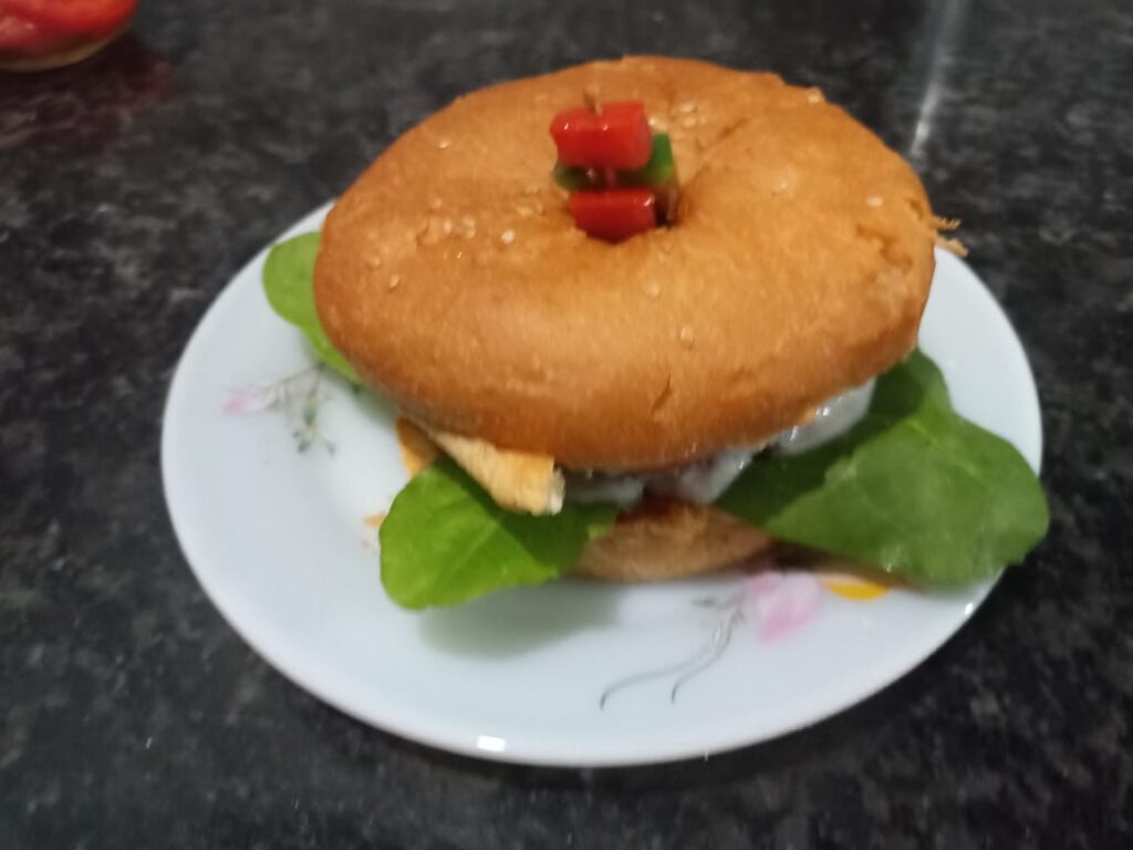 Market Style Veg Burger Best Recipe