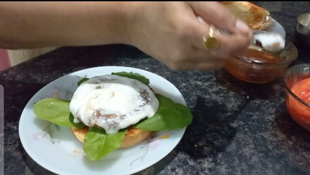 Market Style Veg Burger Best Recipe
