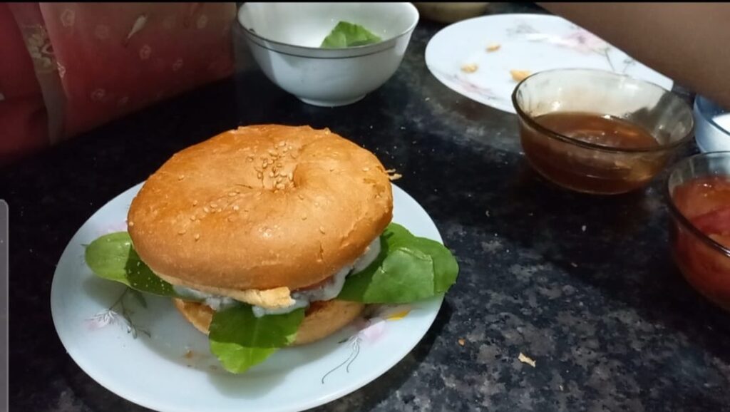 Market Style Veg Burger Best Recipe